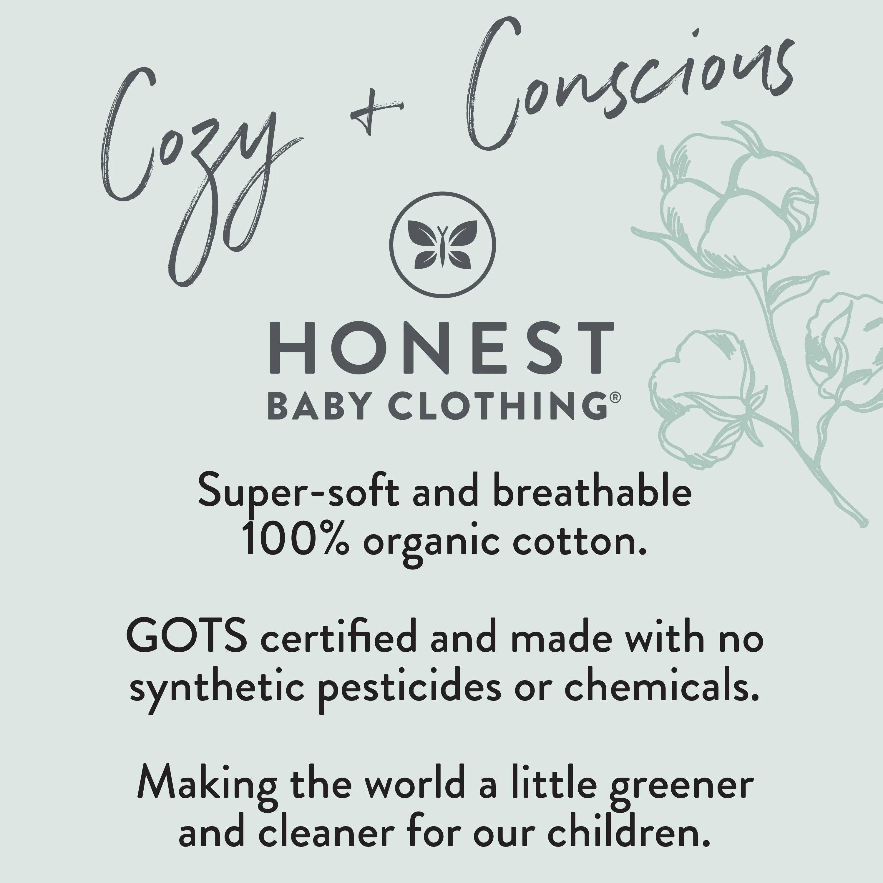 10-Pack Organic Cotton Long Sleeve Bodysuits