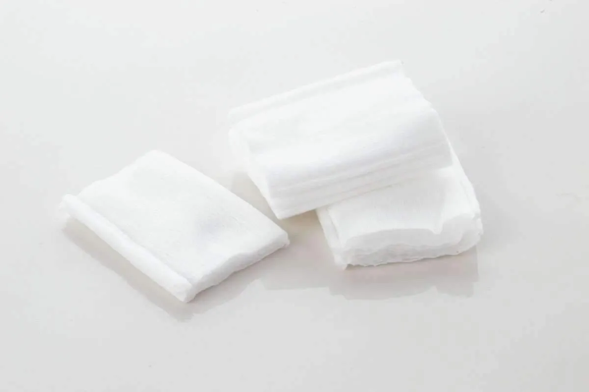 100% Pure Cotton Squares