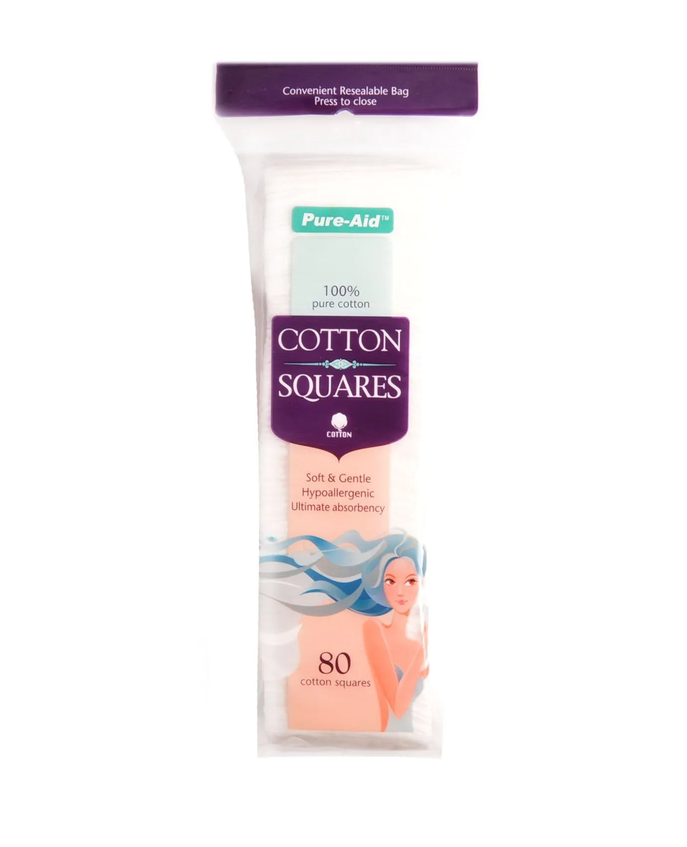 100% Pure Cotton Squares