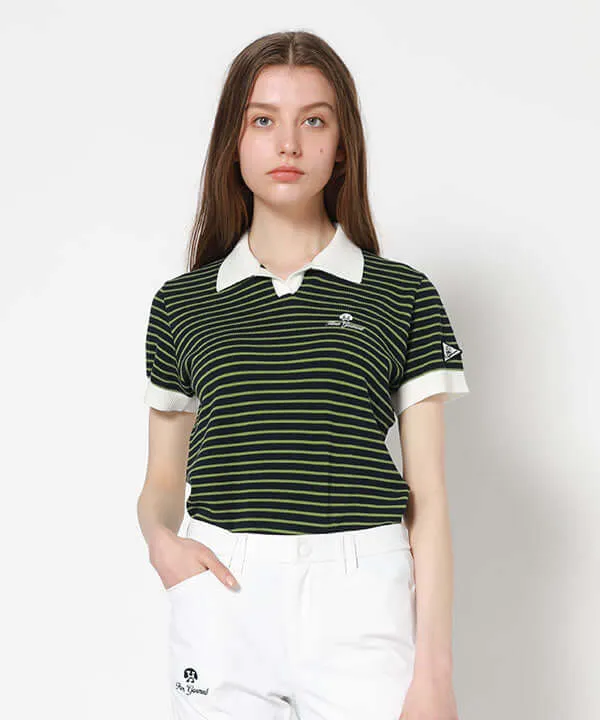 16 Pique Knit Polo | WOMEN