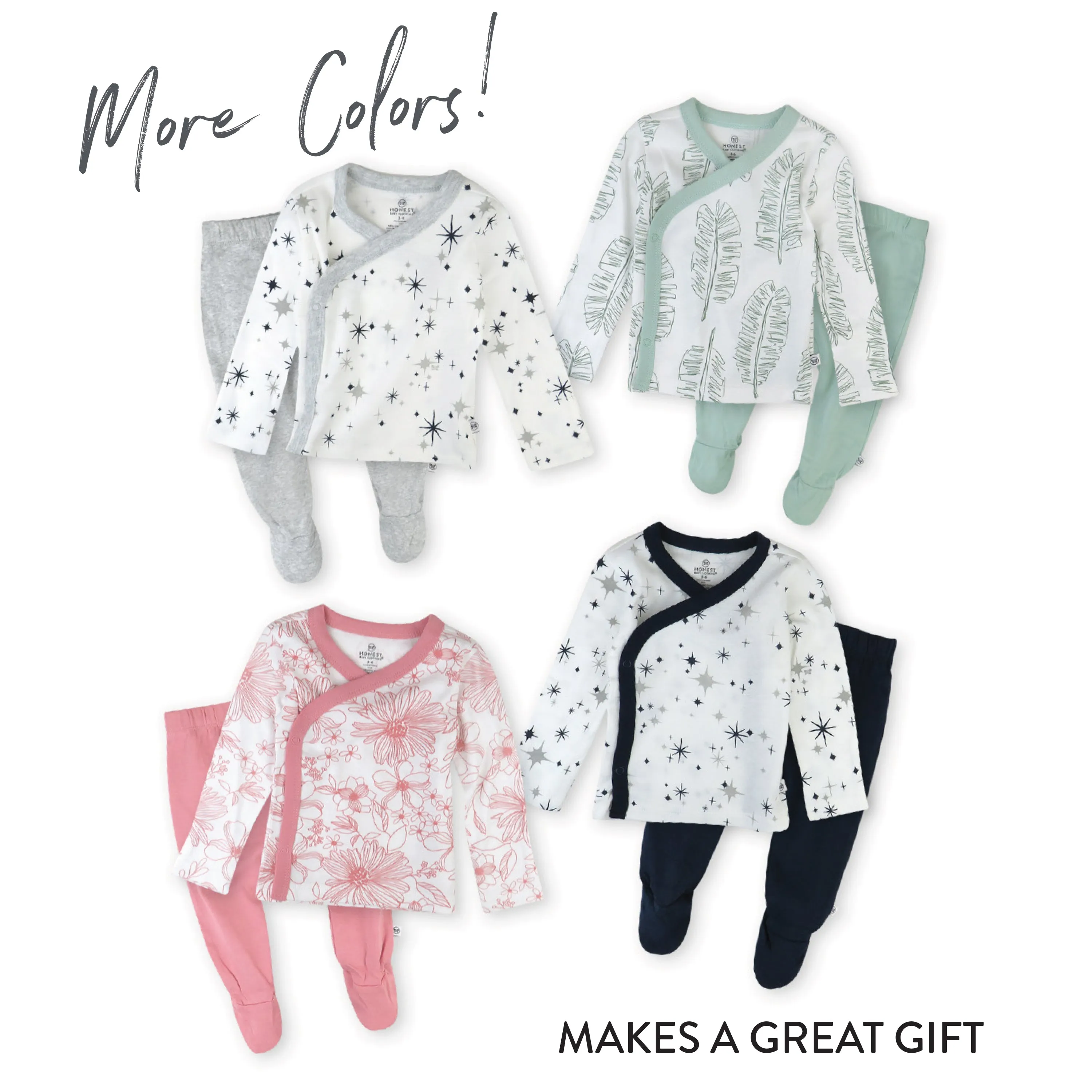 2-Piece Take-Me-Home Side-Snap Top and Pant Set