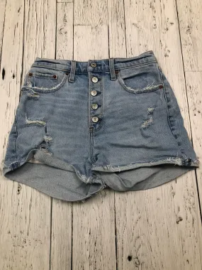 Abercrombie&Fitch distressed blue denim shorts - Hers XS/26