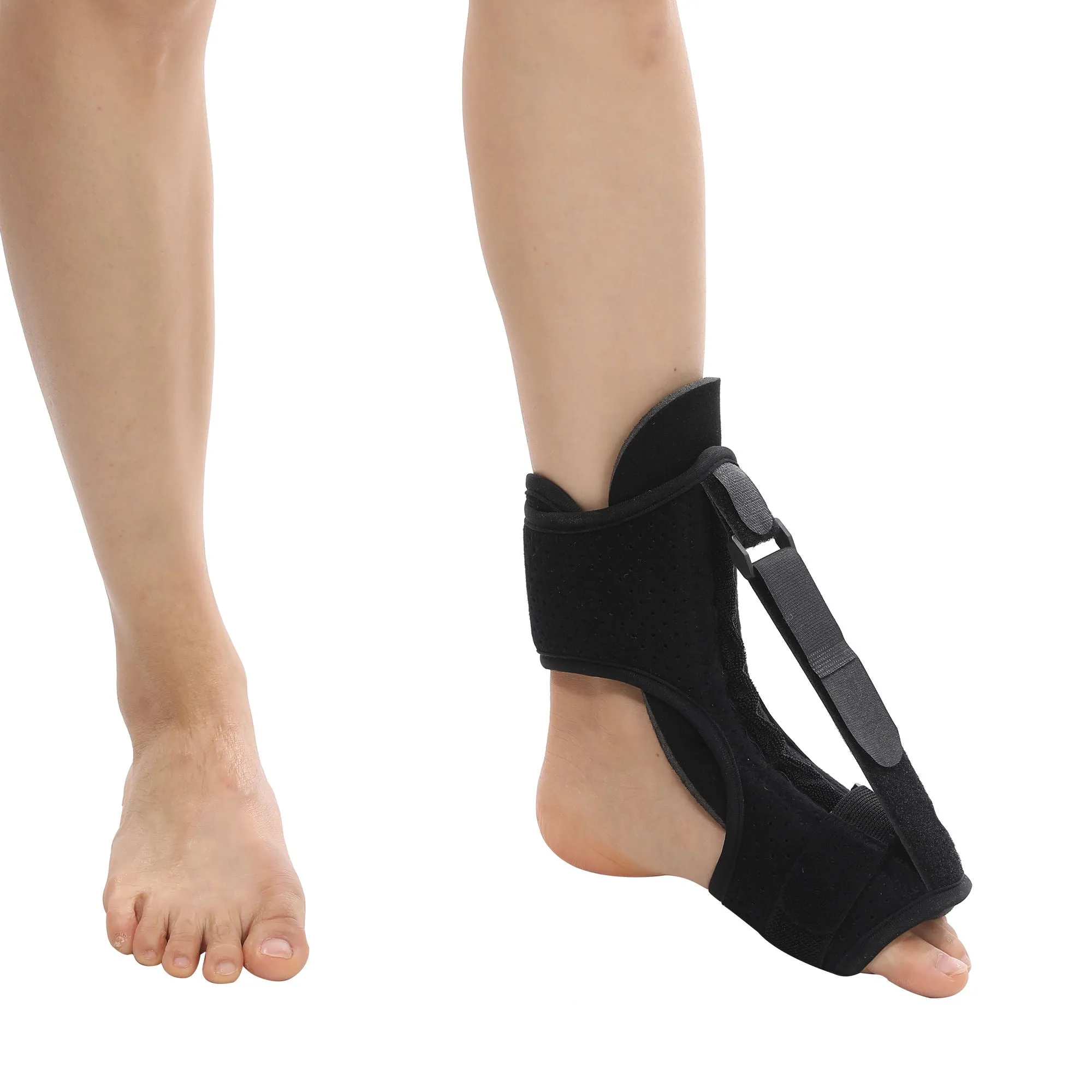 Adjustable Plantar Fasciitis Night Splint Ankle Brace for Foot Orthosis Foot Pain Relief with CE