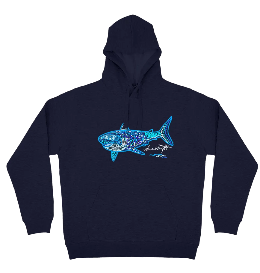 Adults Cozy Hoodie - Widhadha (Shark) By Nina Wright