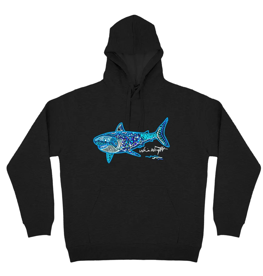 Adults Cozy Hoodie - Widhadha (Shark) By Nina Wright