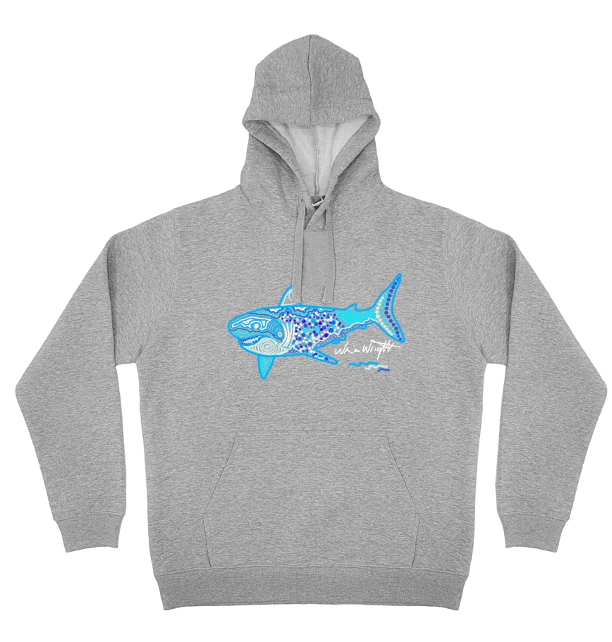 Adults Cozy Hoodie - Widhadha (Shark) By Nina Wright