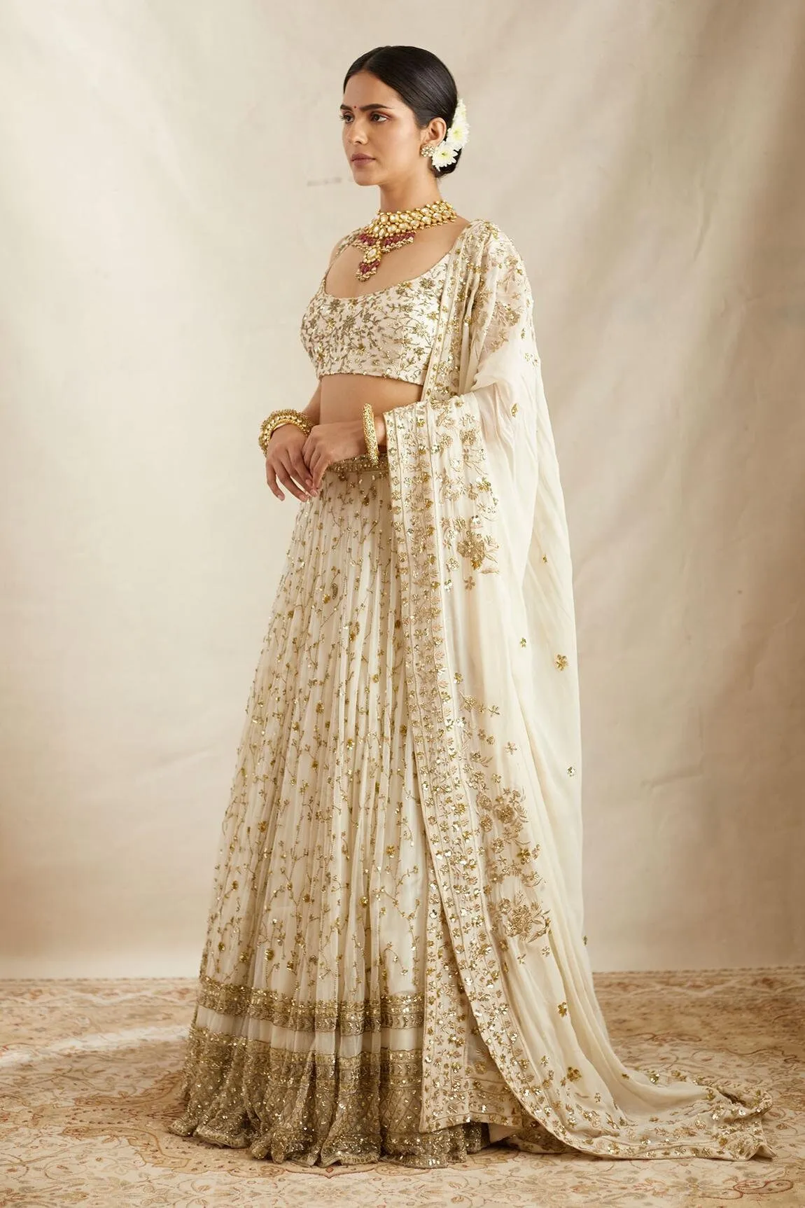 Amazing White Lehenga Choli For Women