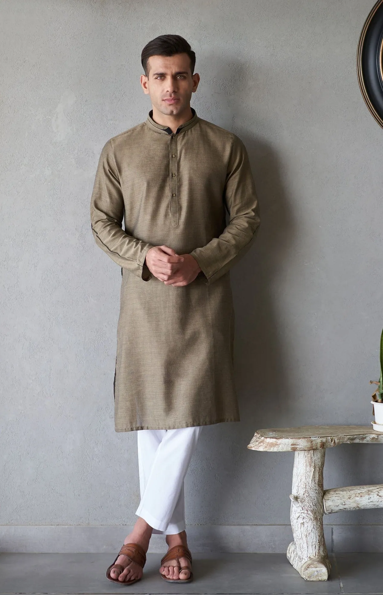 Applique Cotton Rangoli Kurta