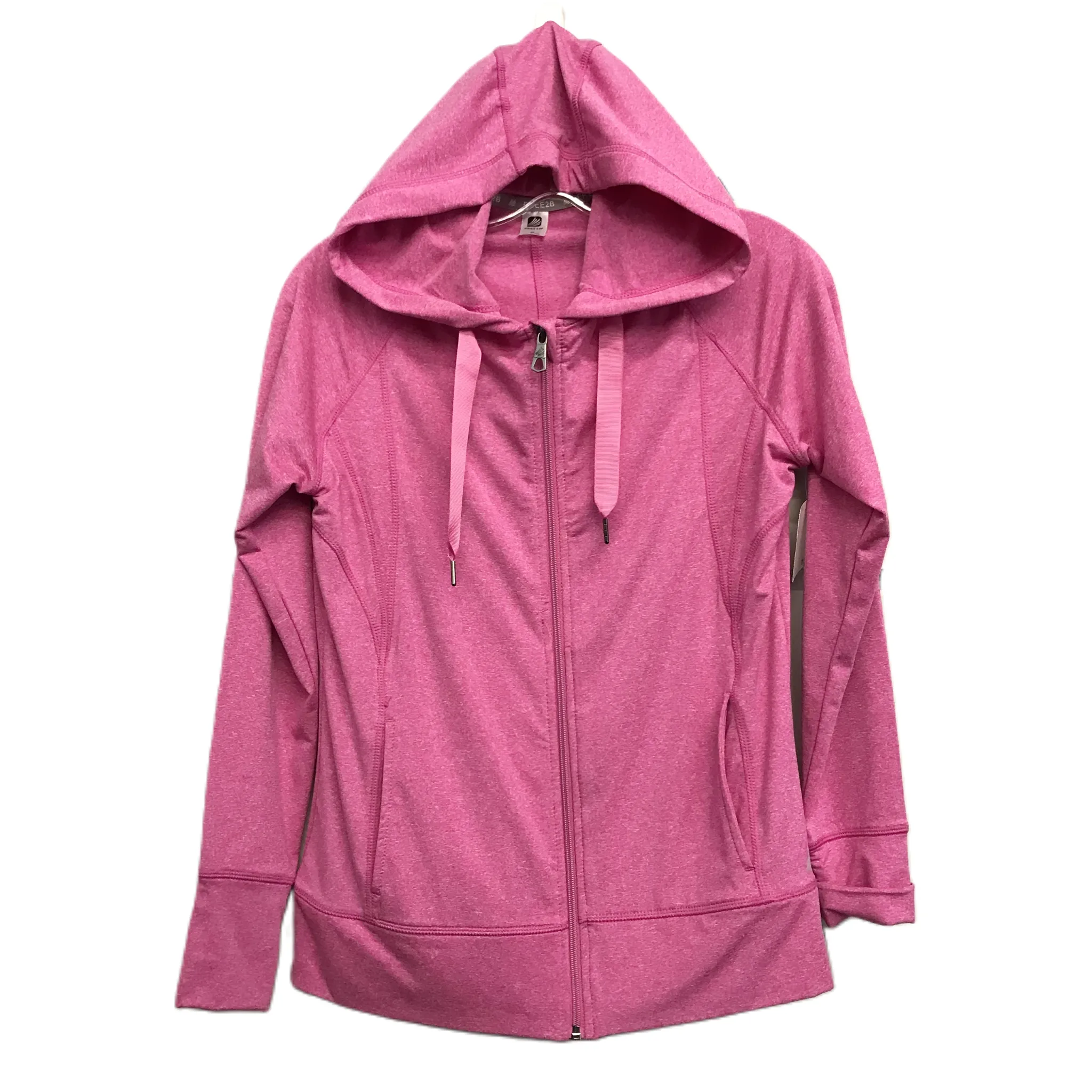 Athletic Jacket By Free2B In Pink, Size: S