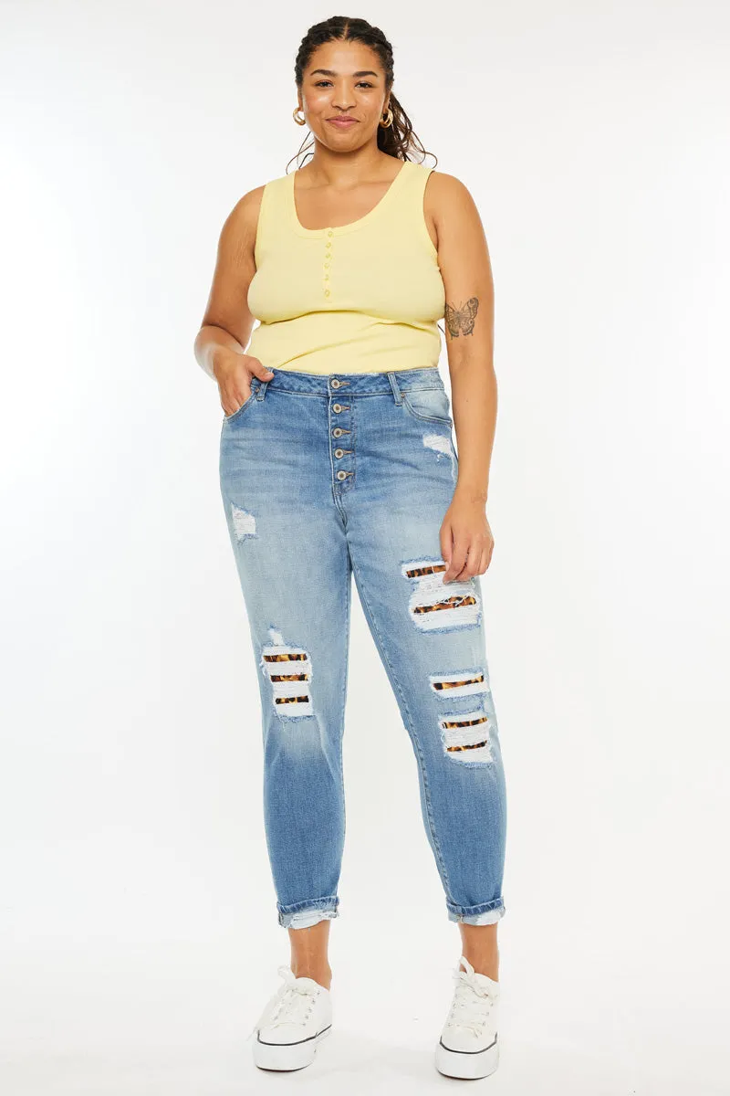 Beatrice High Rise Ankle Skinny (Plus Size)