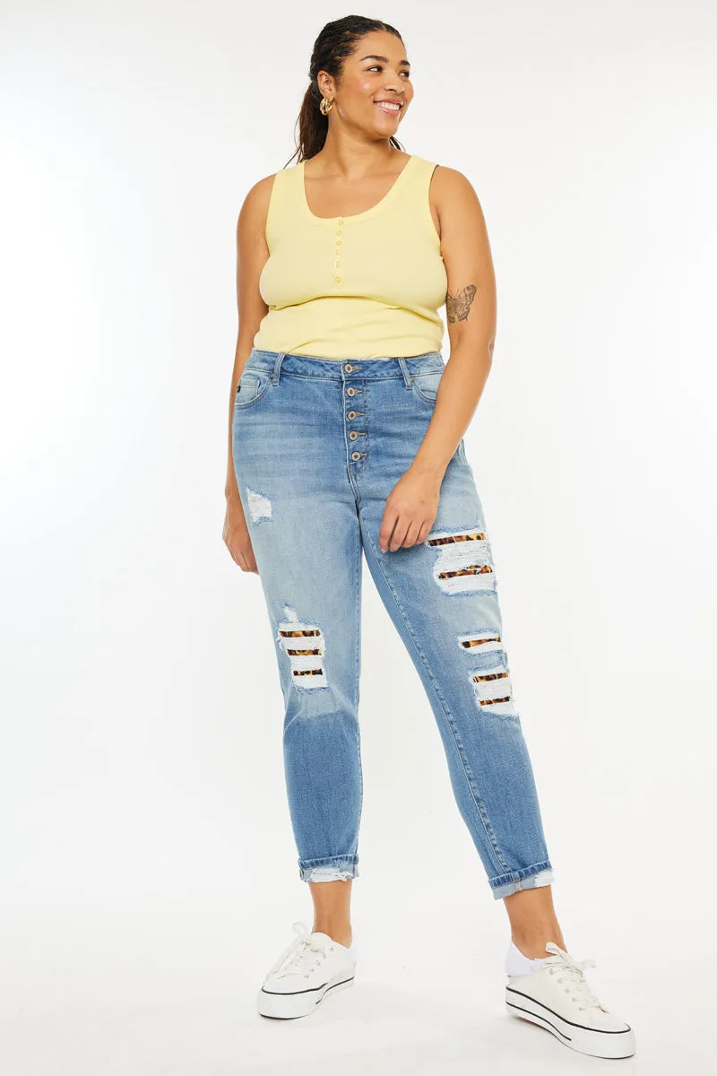 Beatrice High Rise Ankle Skinny (Plus Size)