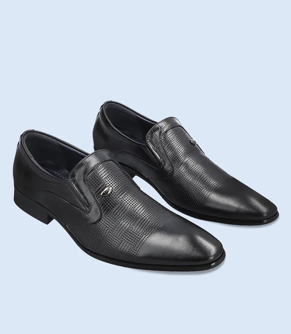 BM5112-BLACK-Men Formal Slip-on's