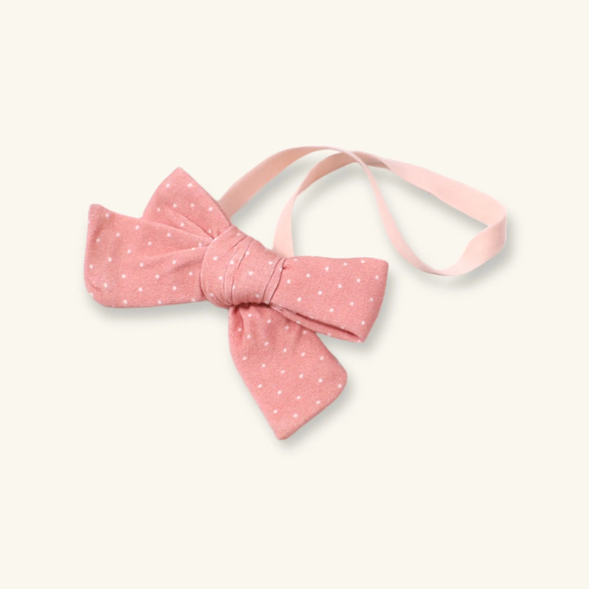 Bow & String Baby Girl Headband (Organic Cotton)