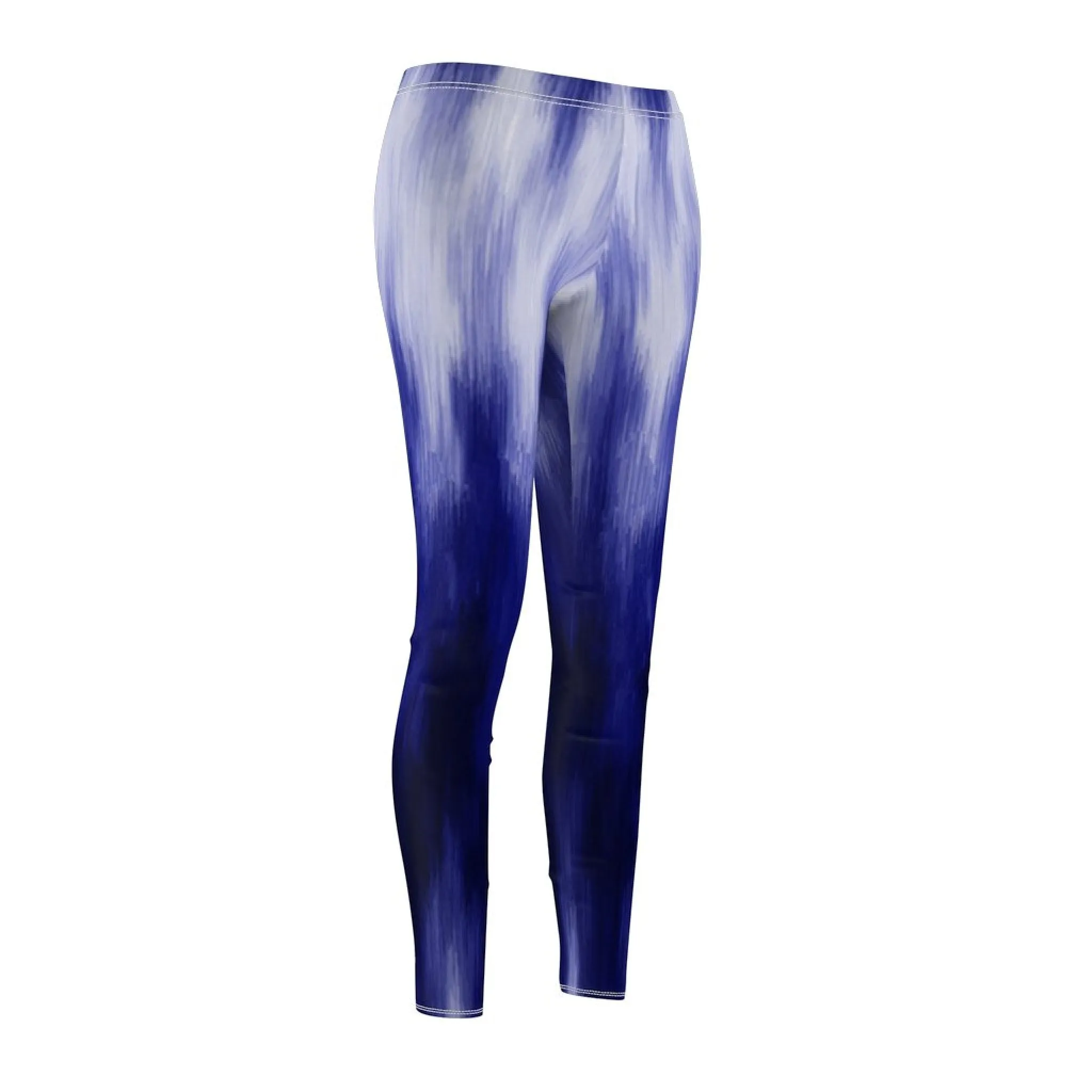 Bynelo Tie Dye Ocean Blue Casual Leggings