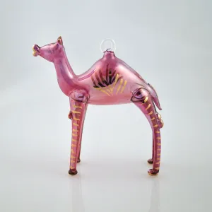 Camel Ornament in Purple