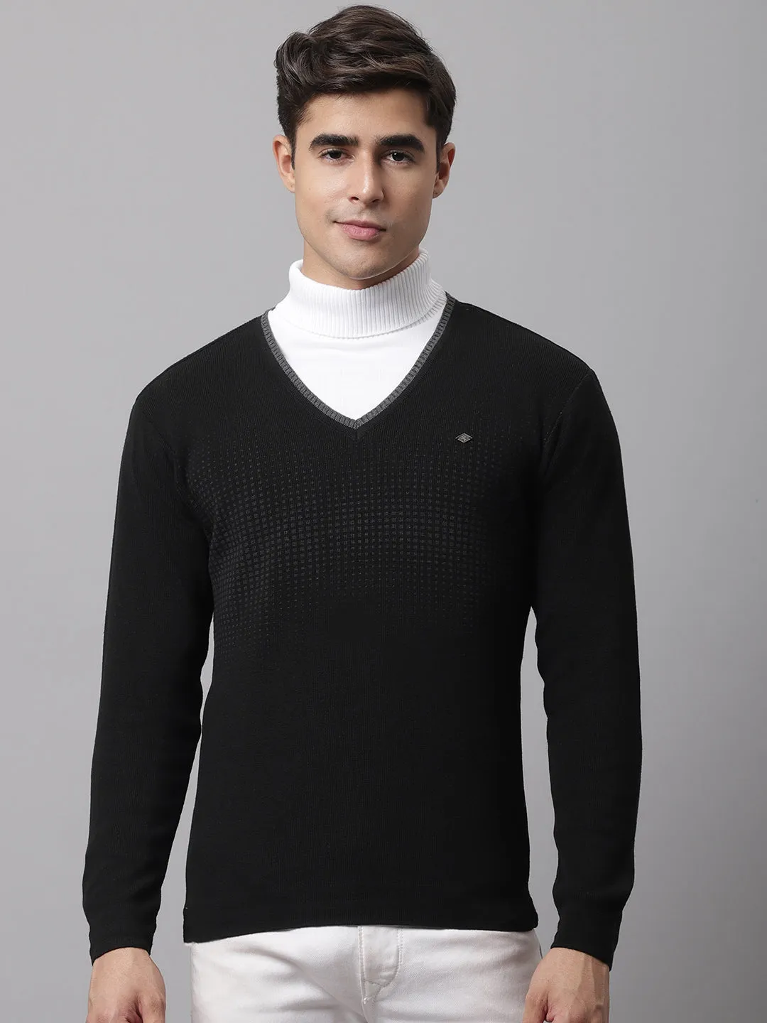 Cantabil  Black Men Sweater