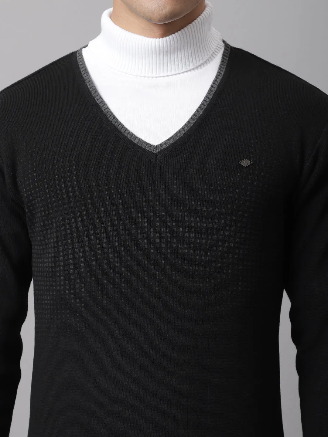 Cantabil  Black Men Sweater