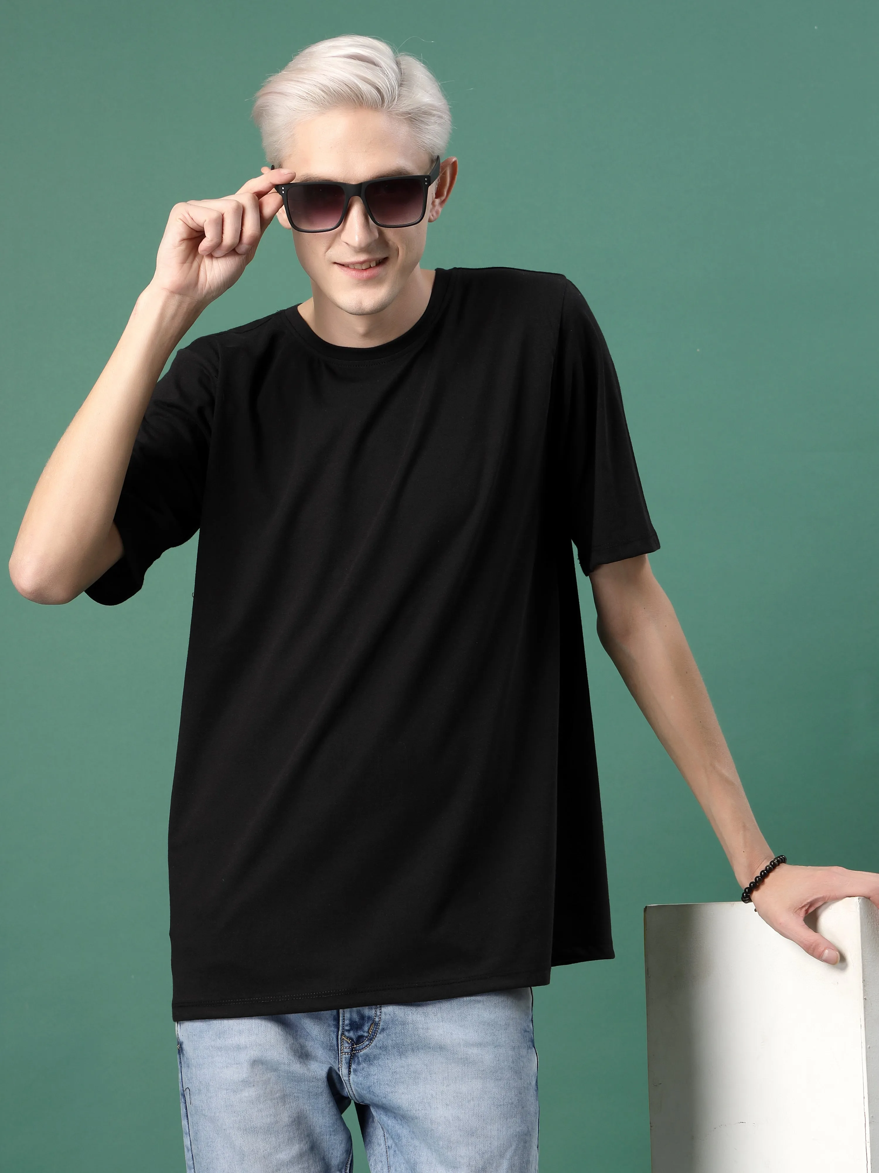 Casual Comfort Men's Oversized Cotton T-shirt