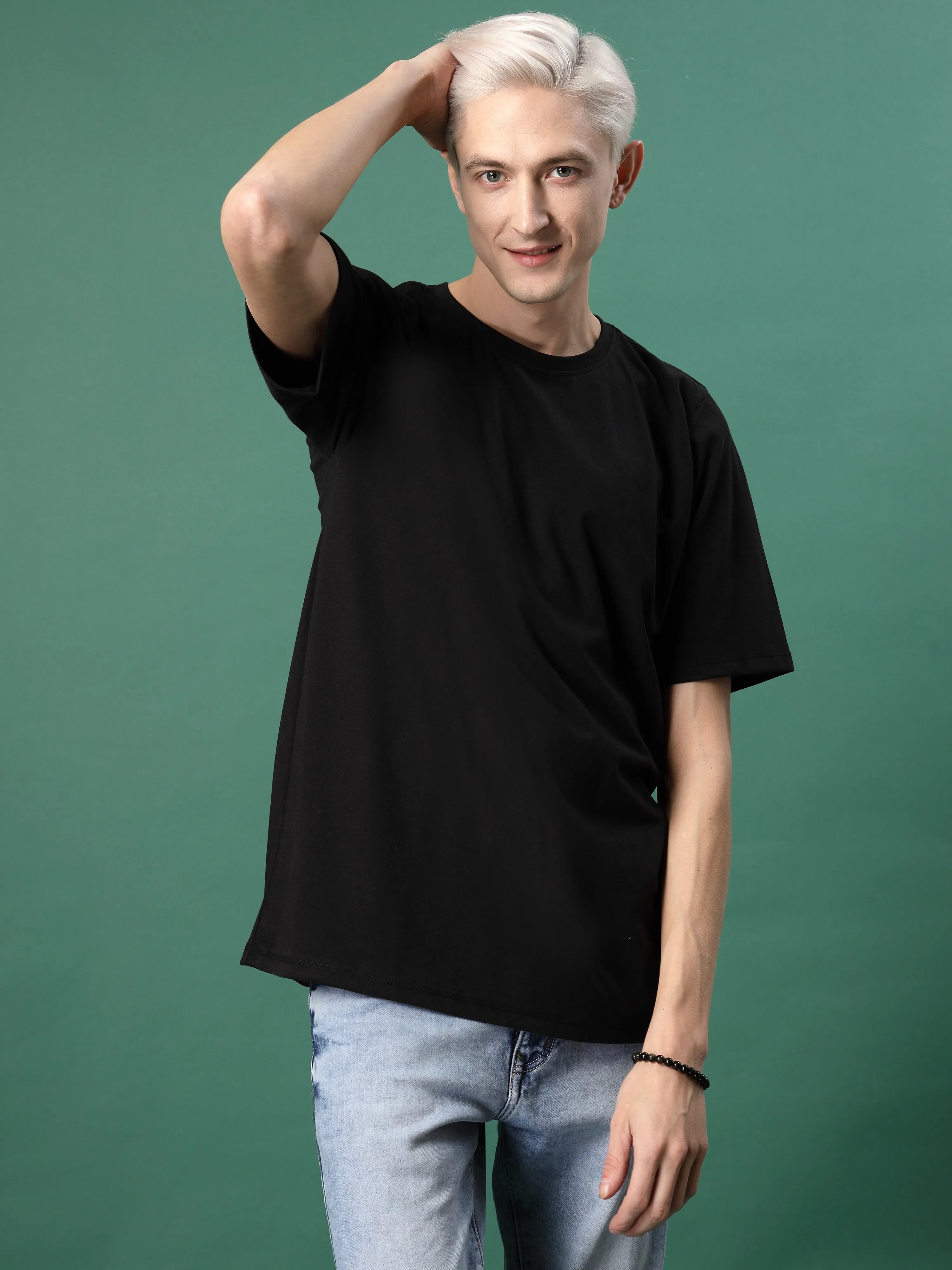 Casual Comfort Men's Oversized Cotton T-shirt