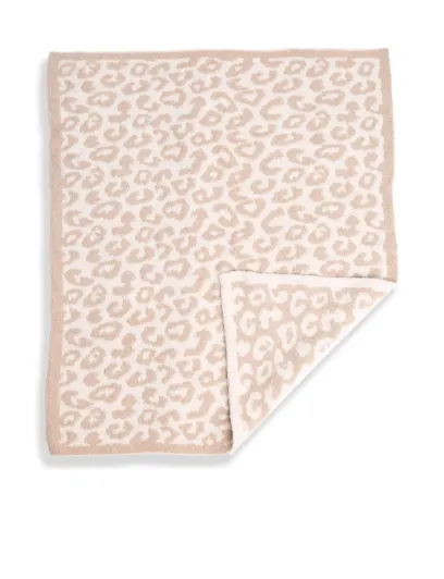 Child's Leopard Throw Blanket