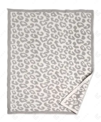 Child's Leopard Throw Blanket