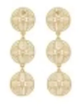 Classic Clover Chain Earrings