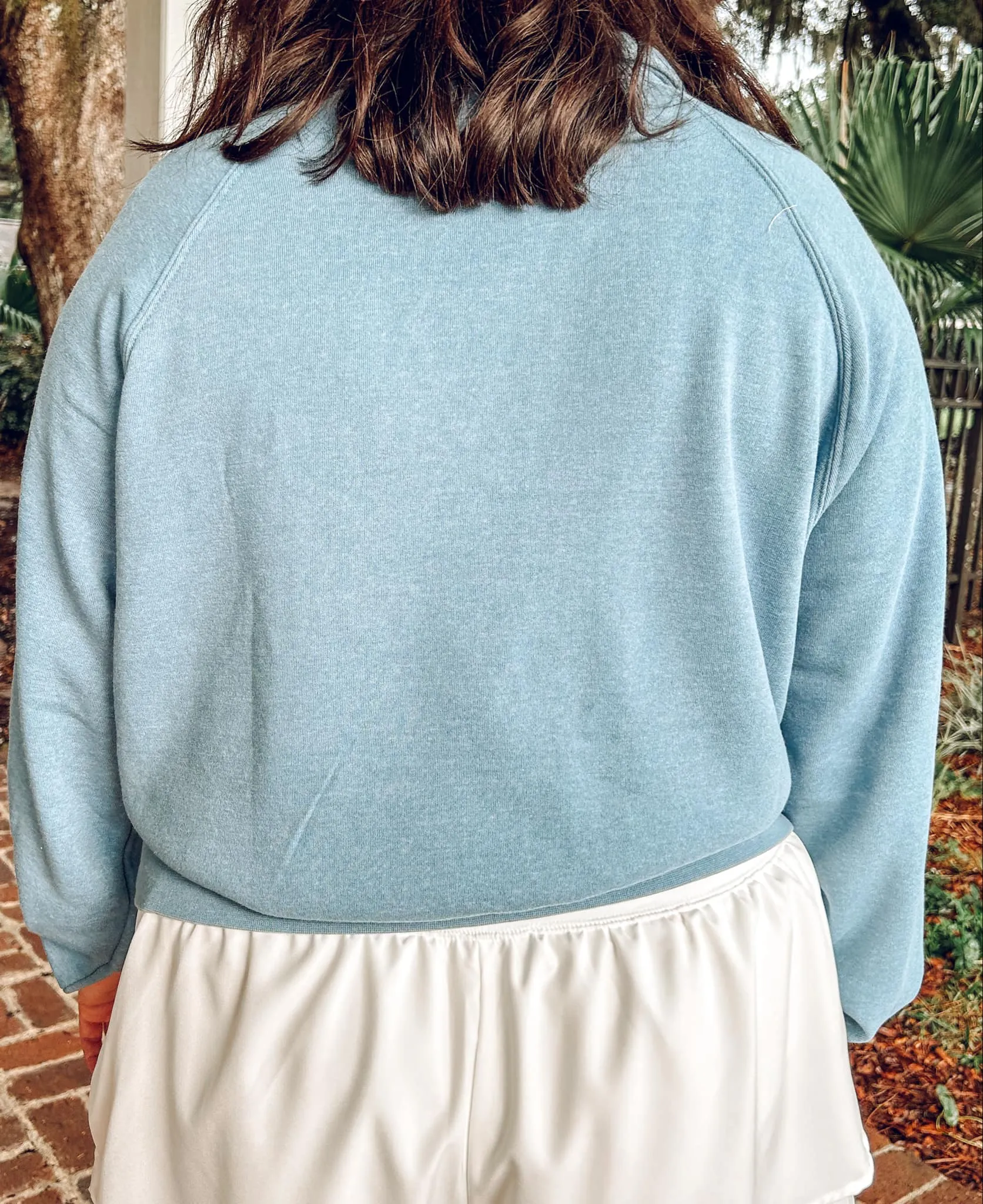 Collared Cozy Pullover | Blue