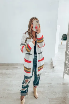 Color Me Cozy Striped Cardigan |  | FINAL SALE