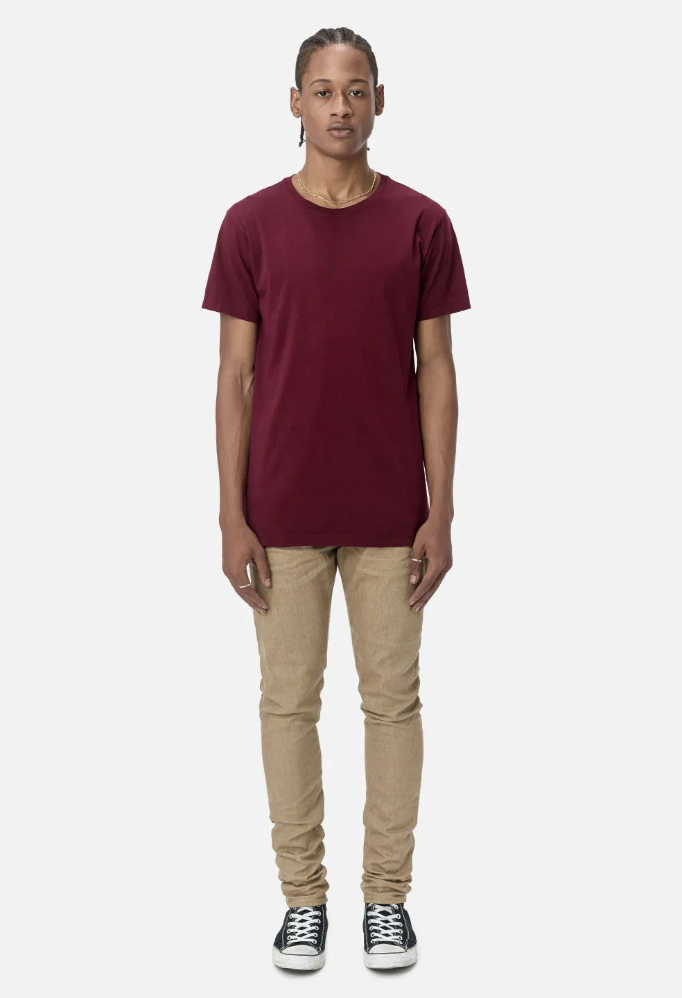 Cotton Classic Crew / Oxblood