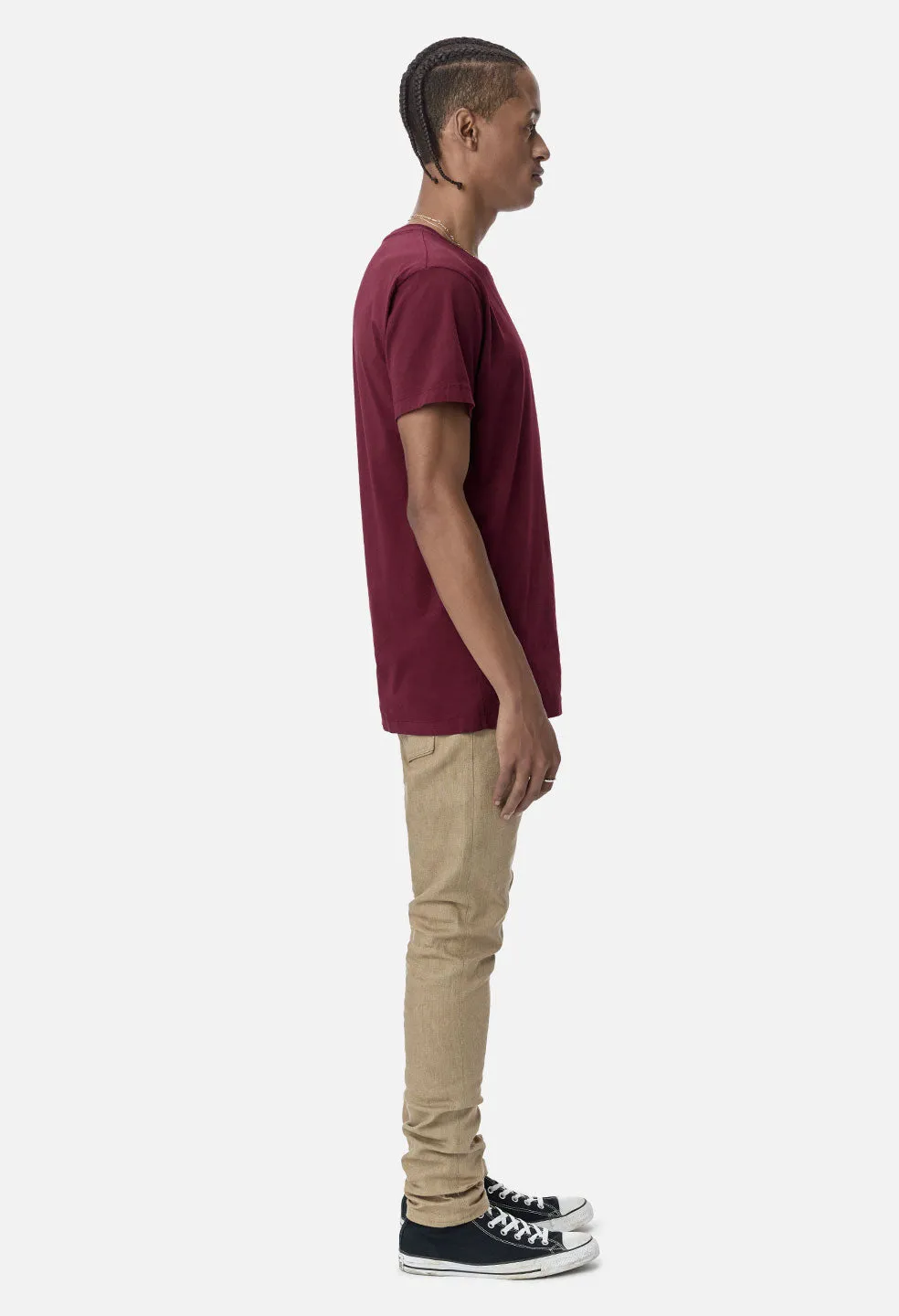 Cotton Classic Crew / Oxblood