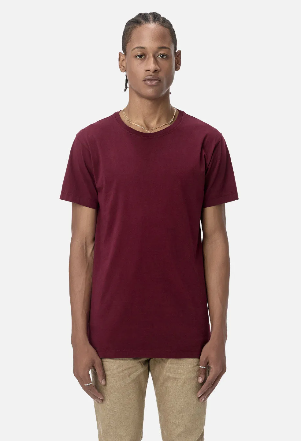 Cotton Classic Crew / Oxblood