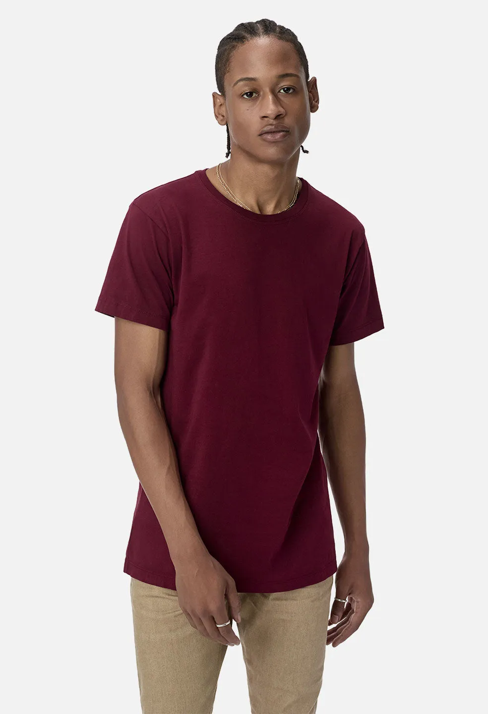 Cotton Classic Crew / Oxblood