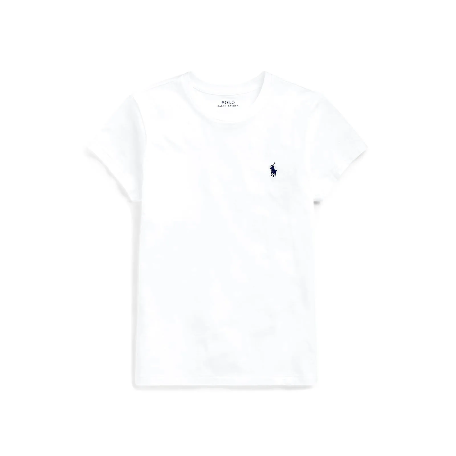 Cotton Crewneck Tee - White