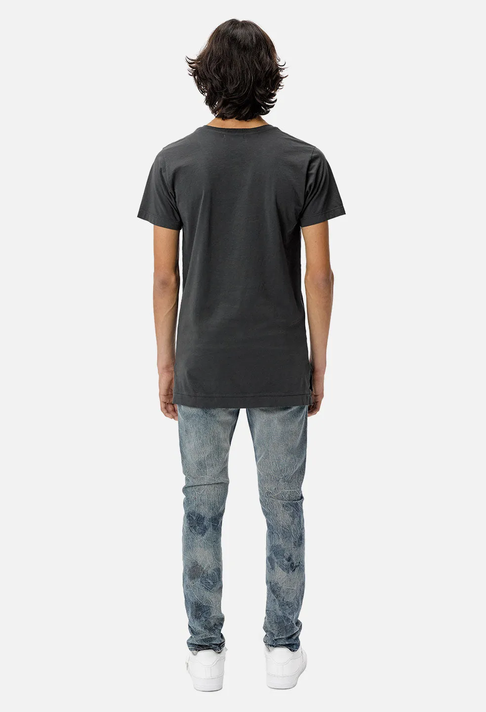 Cotton Mercer Tee / Charcoal