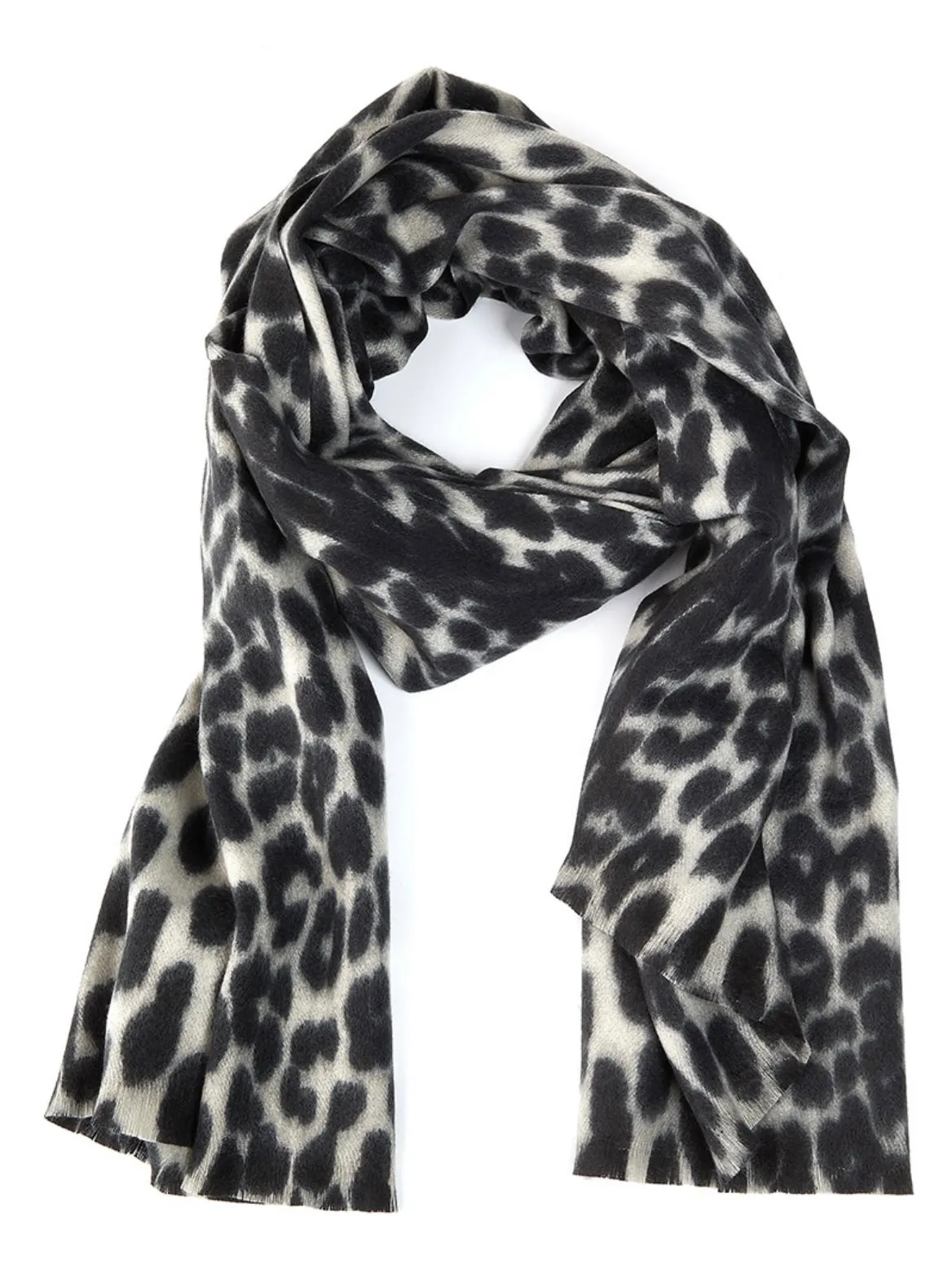 Cozy & Classic Leopard Oblong Scarf