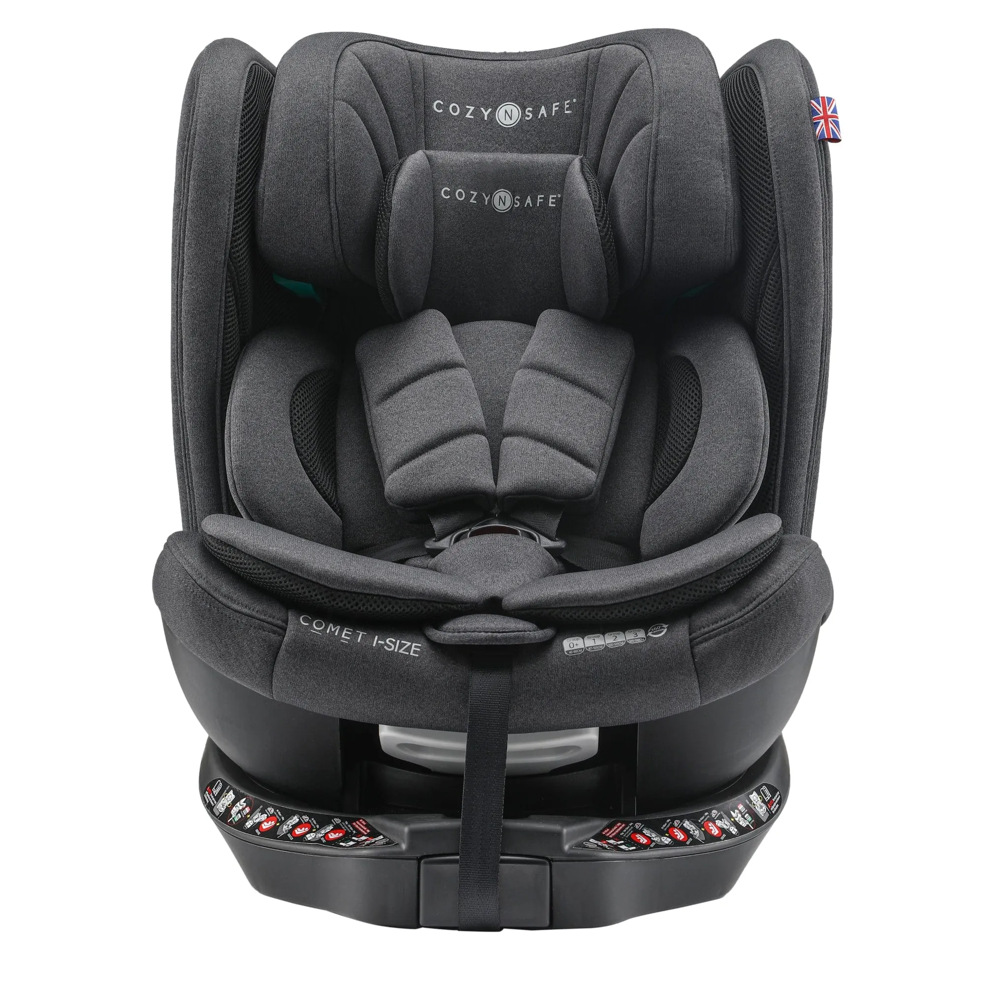 Cozy N Safe Comet i-Size Car Seat - Graphite