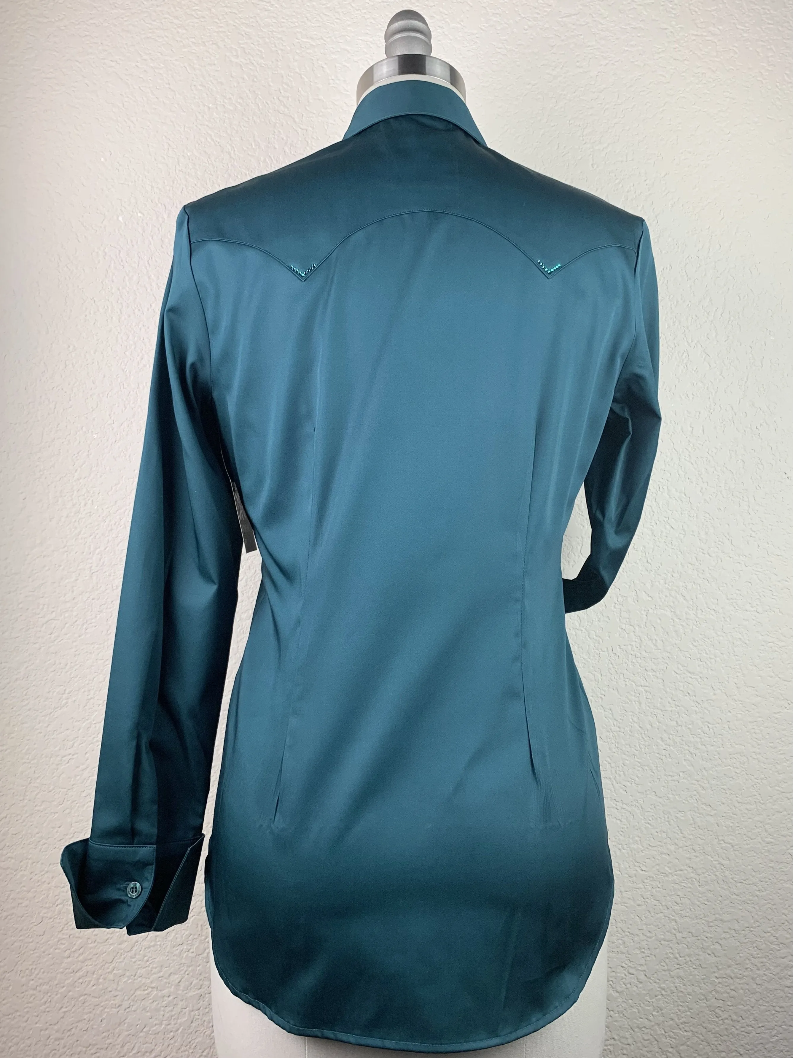 CR Classic Teal Cotton Sateen - FINAL SALE