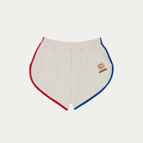 Crest Running Shorts (Oatmeal Heather)