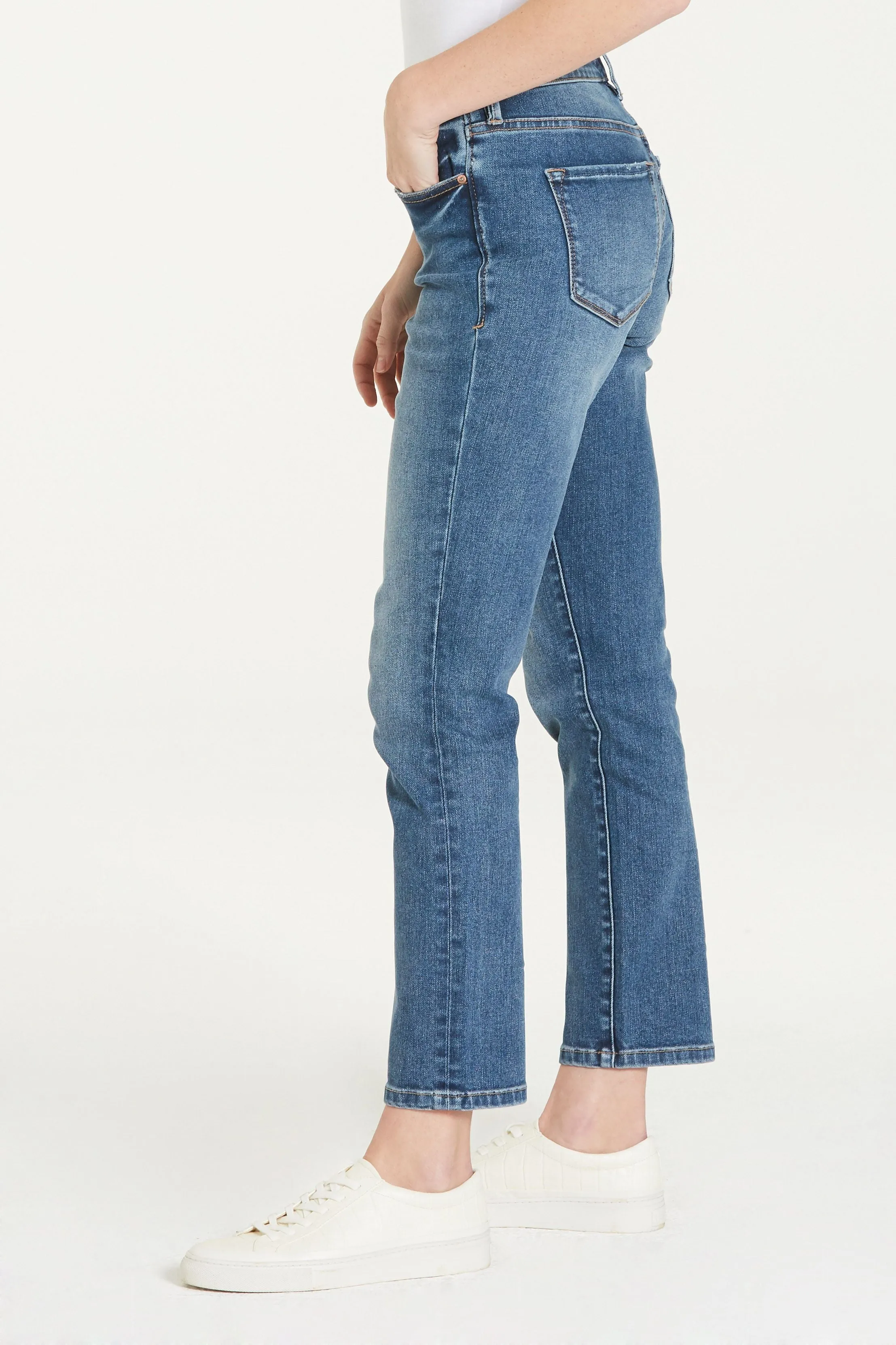 Dear John 90s Super High Rise Ankle Jeans