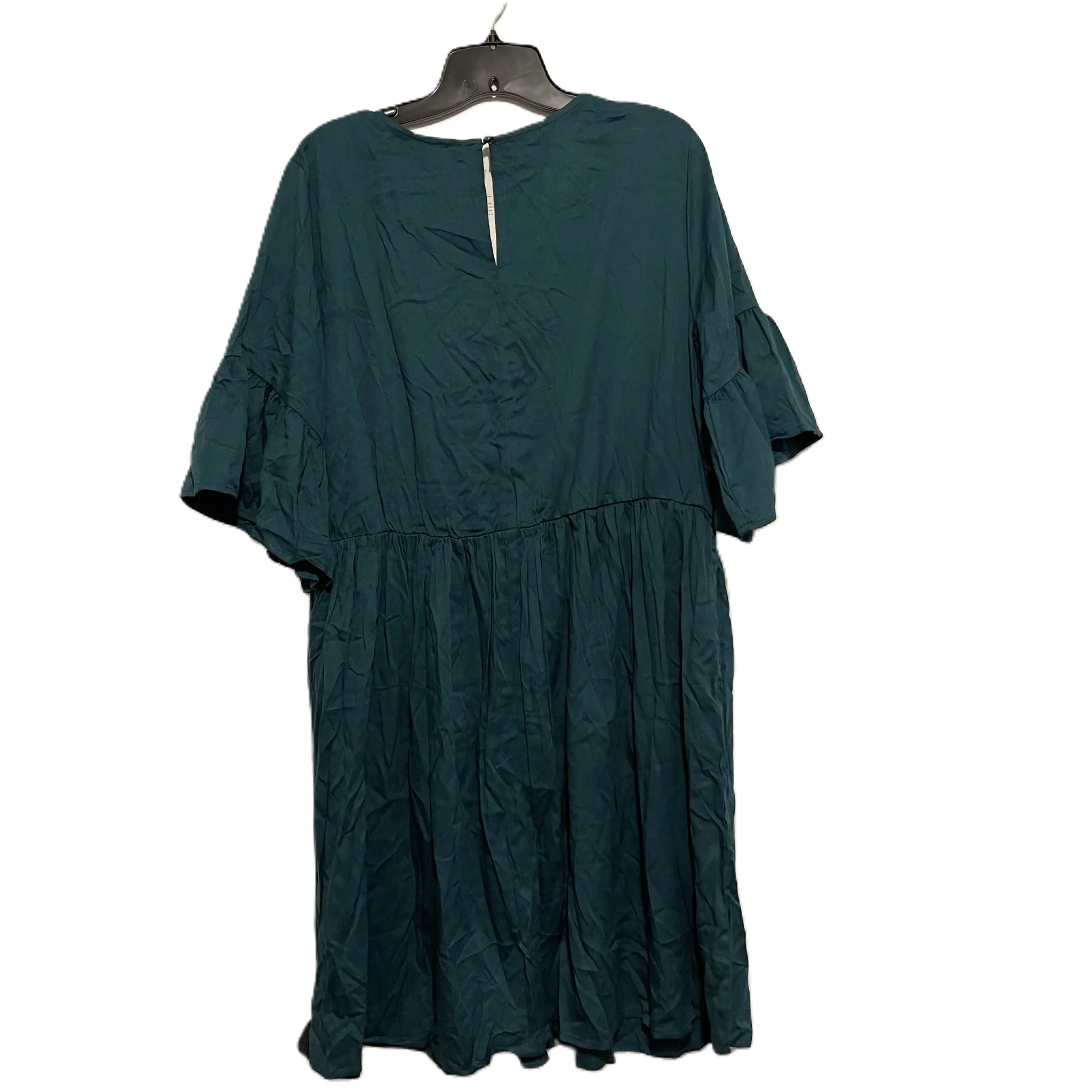 Dress Casual Midi By Clothes Mentor In Green, Size: L