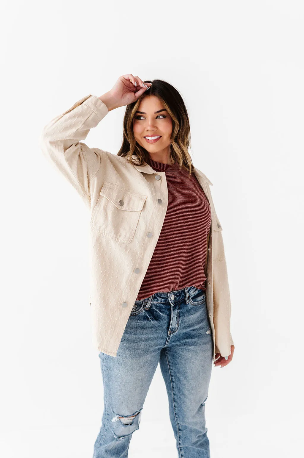 Finn Button Up Top