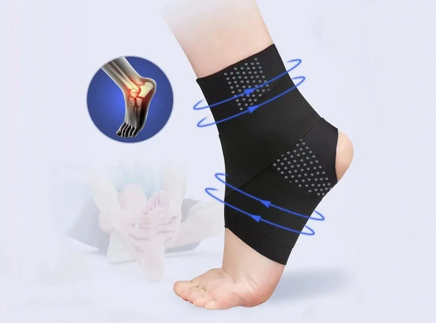 FitVille X-cushion Ankle Brace V2 (Unisex)