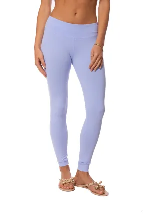 Flat Waist Ankle Legging (Style W-452, Periwinkle) by Hard Tail Forever