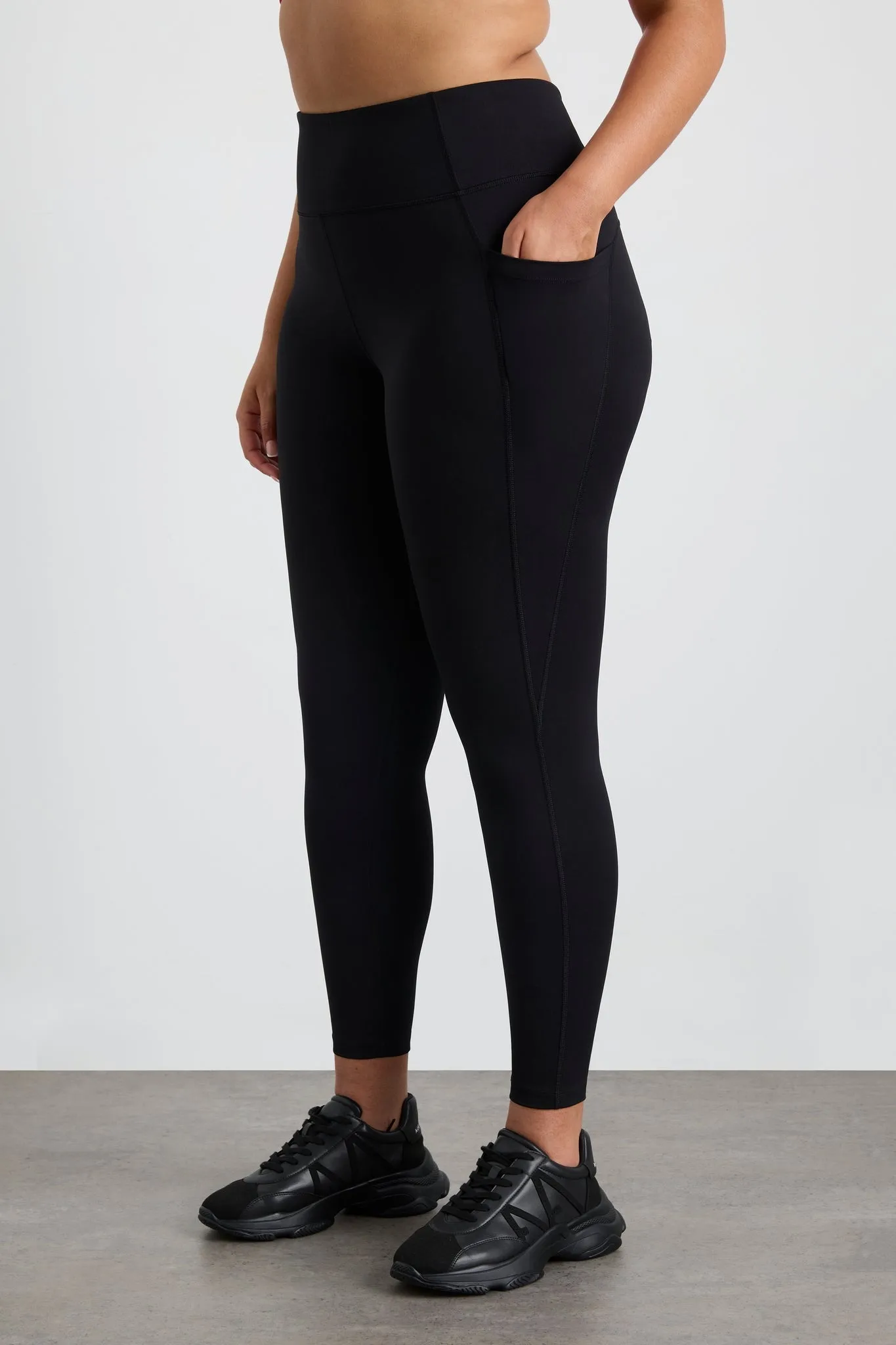 High Rise Ankle Length Legging 203