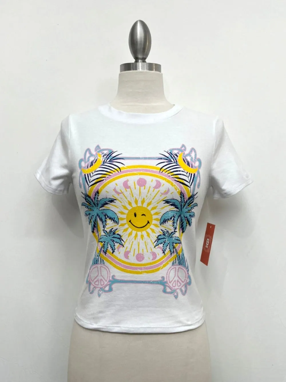 Jr Cotton Top- Sunny Palm