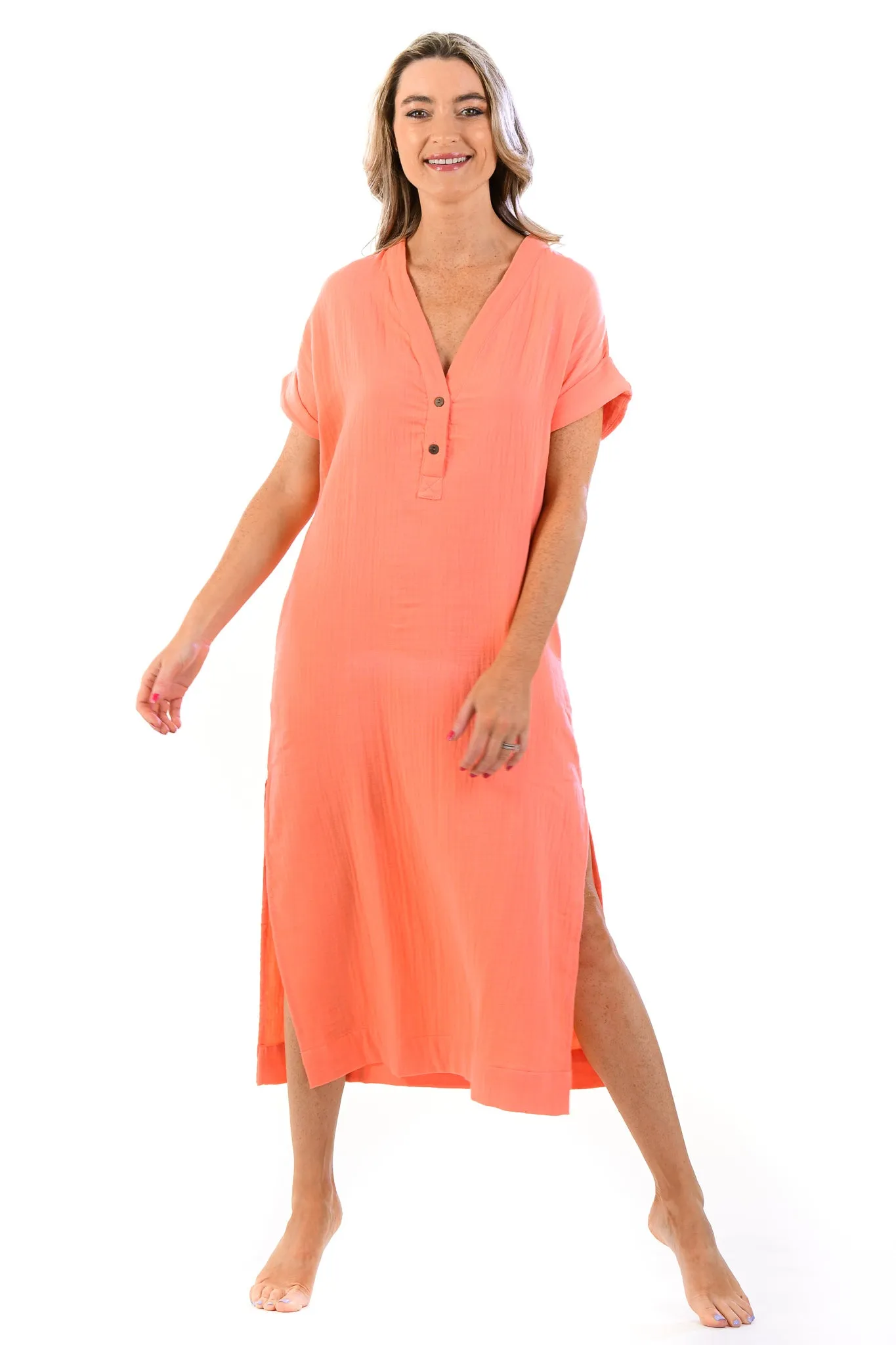 Kelly Cover-up / Coral