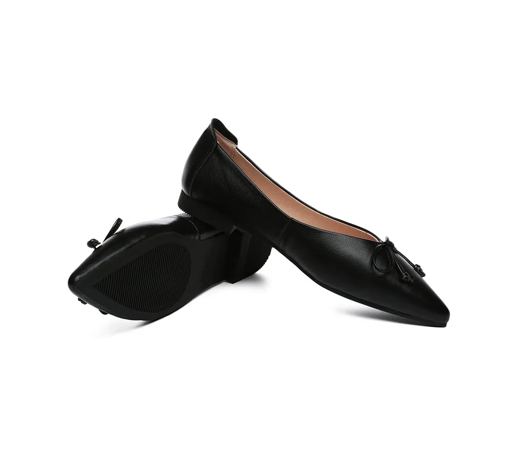 Leather Flats Women Paulina