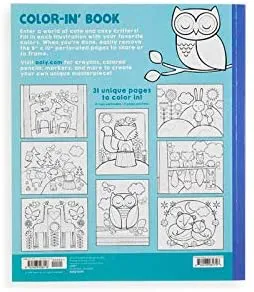 Little Cozy Critters Coloring Book