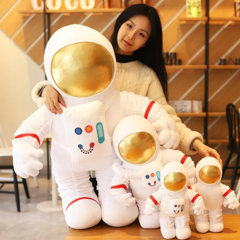 Lovely Space astronaut doll rocket plane plush toy doll doll boys pillow children's birthday gift stuffed animals  kawaii plush