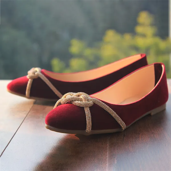 Maroon Pumps for women